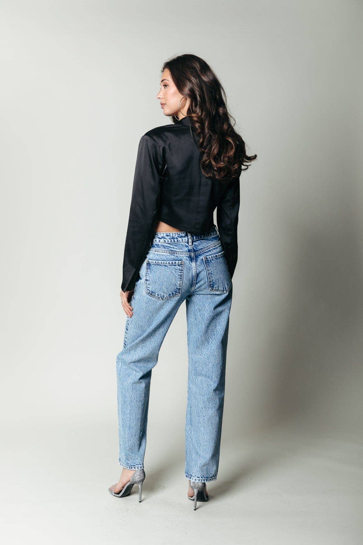 DENIM CR CON STRASS