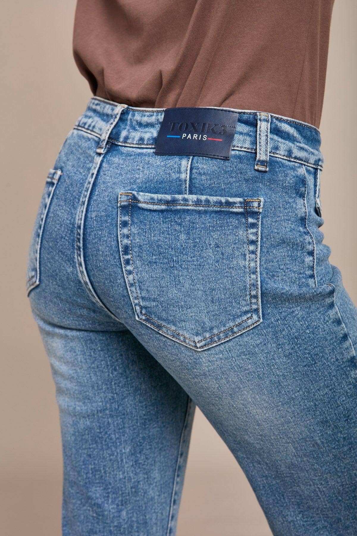 JEANS A ZAMPA D'ELEFANTE