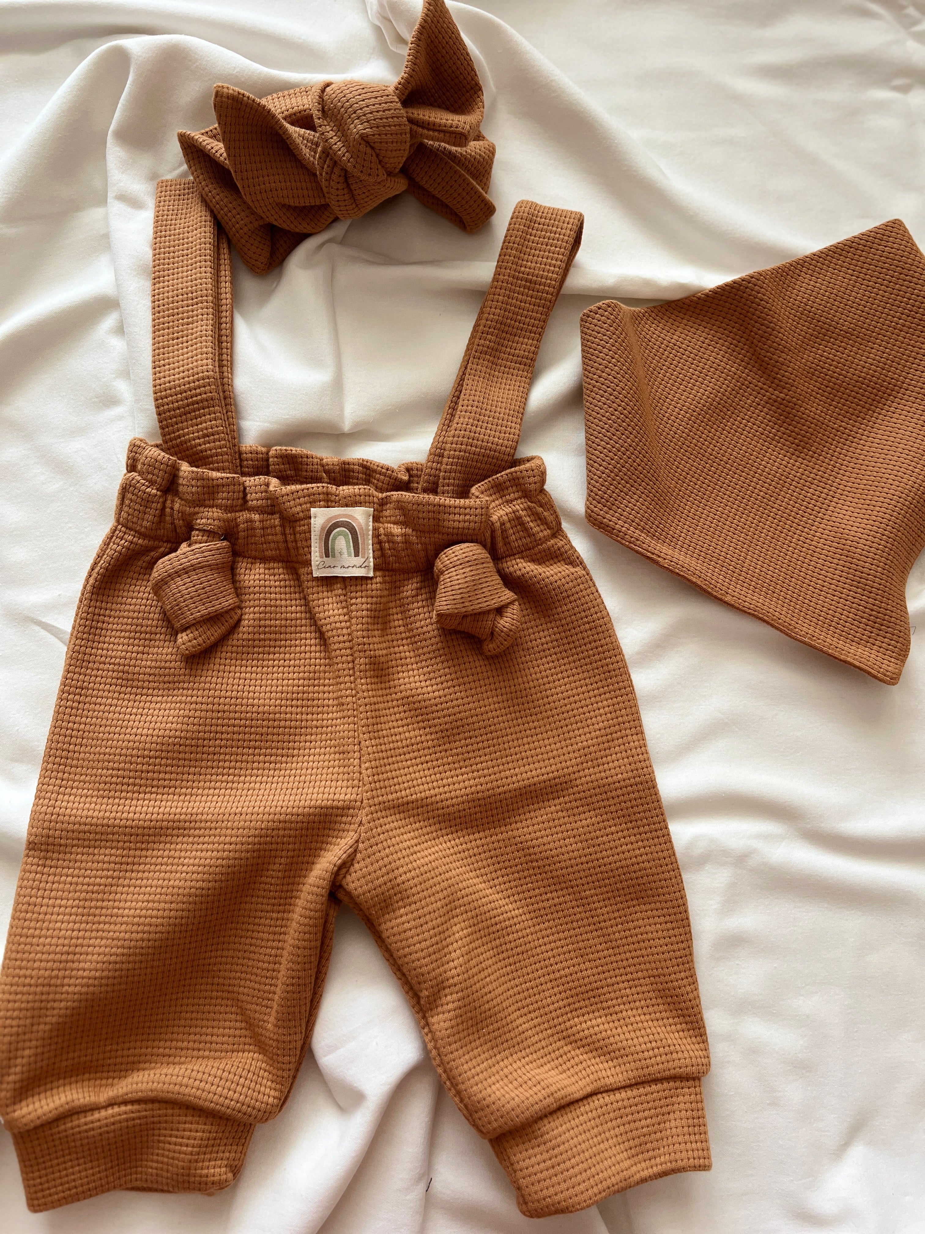 Salopette con Nodo Ciao Mondo by Babylissima