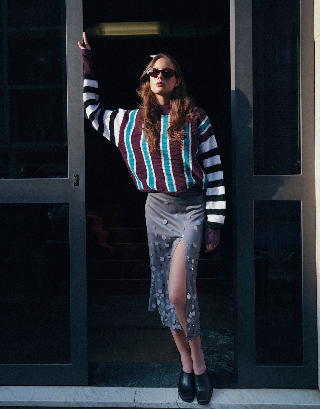 Willow Sweater Winter Bloom