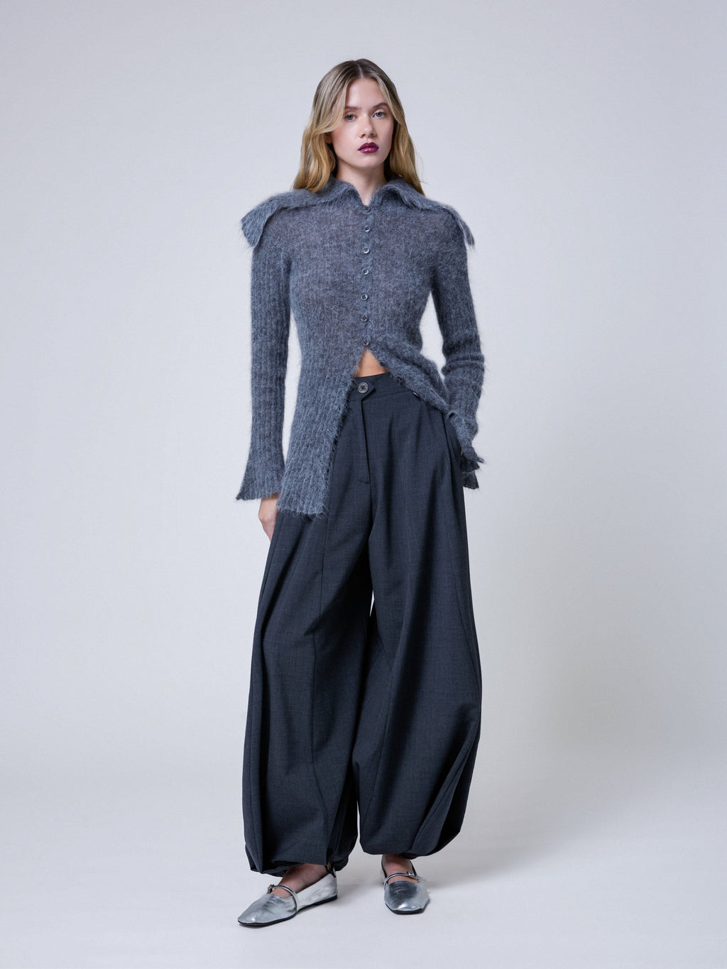 Abby Trousers Flint Gray