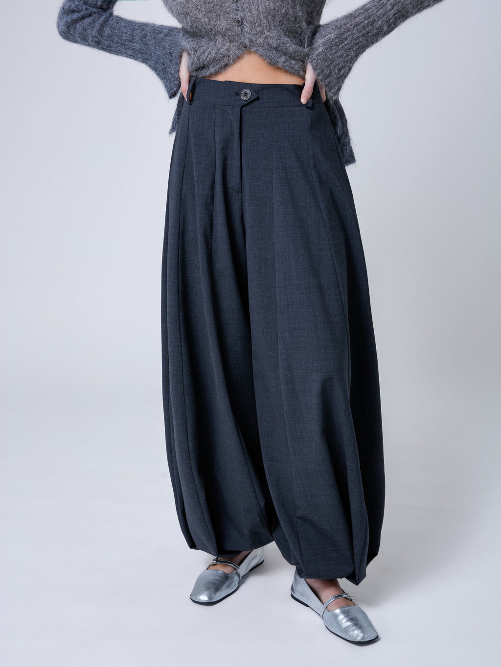 Abby Trousers Flint Gray