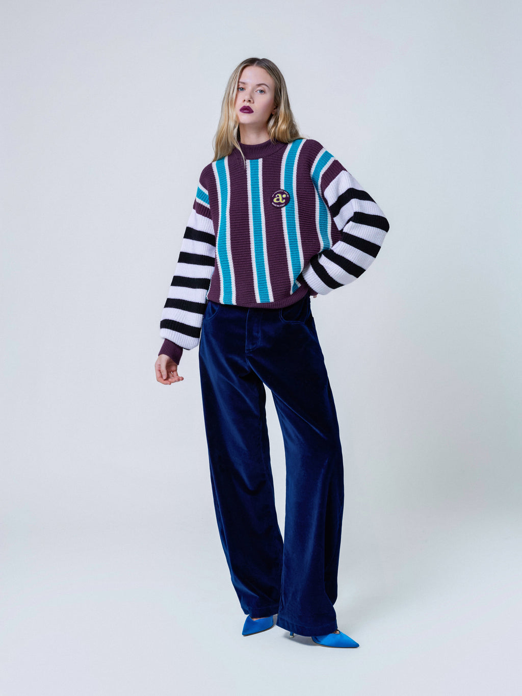 Willow Sweater Winter Bloom