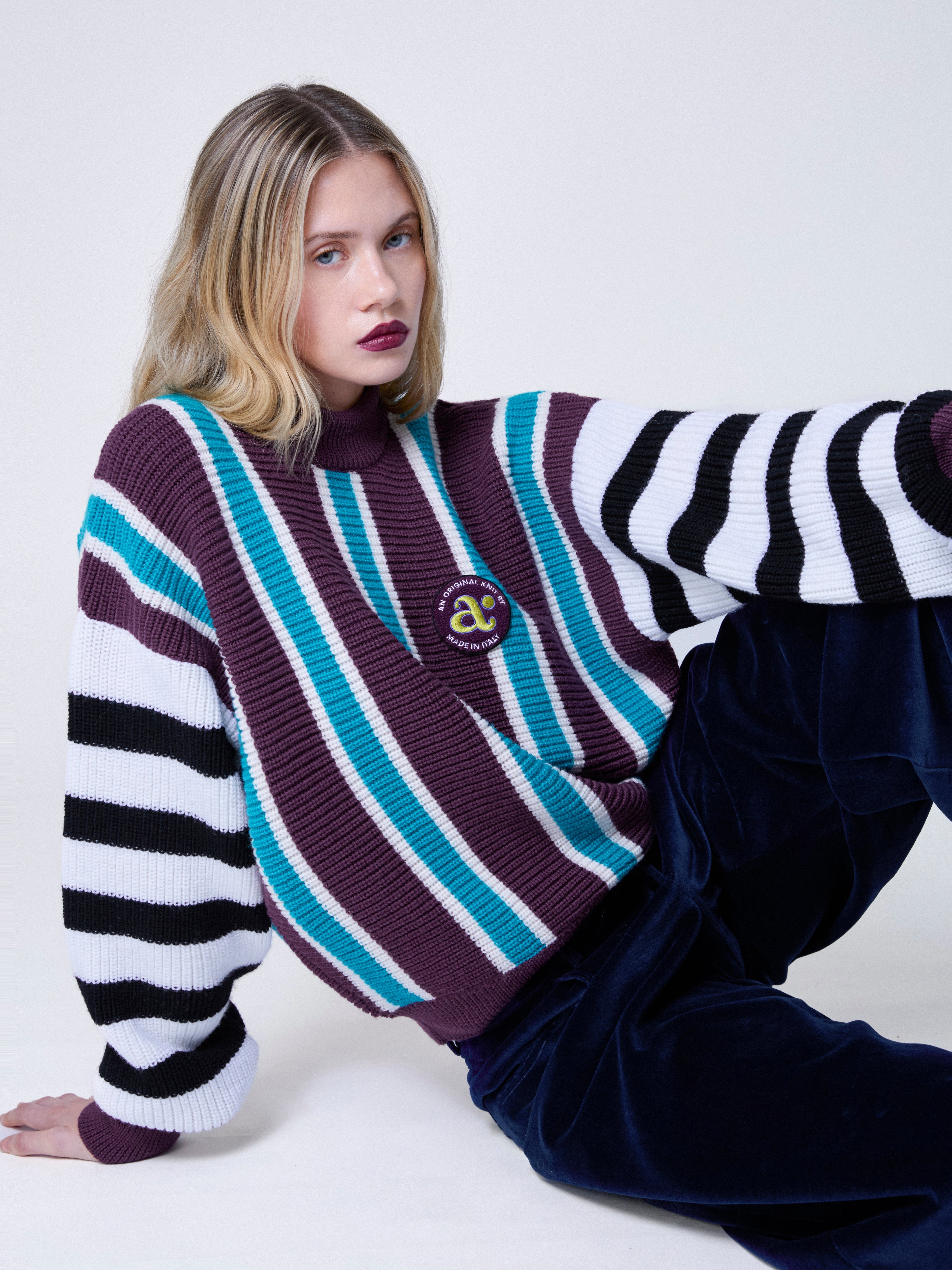 Willow Sweater Winter Bloom