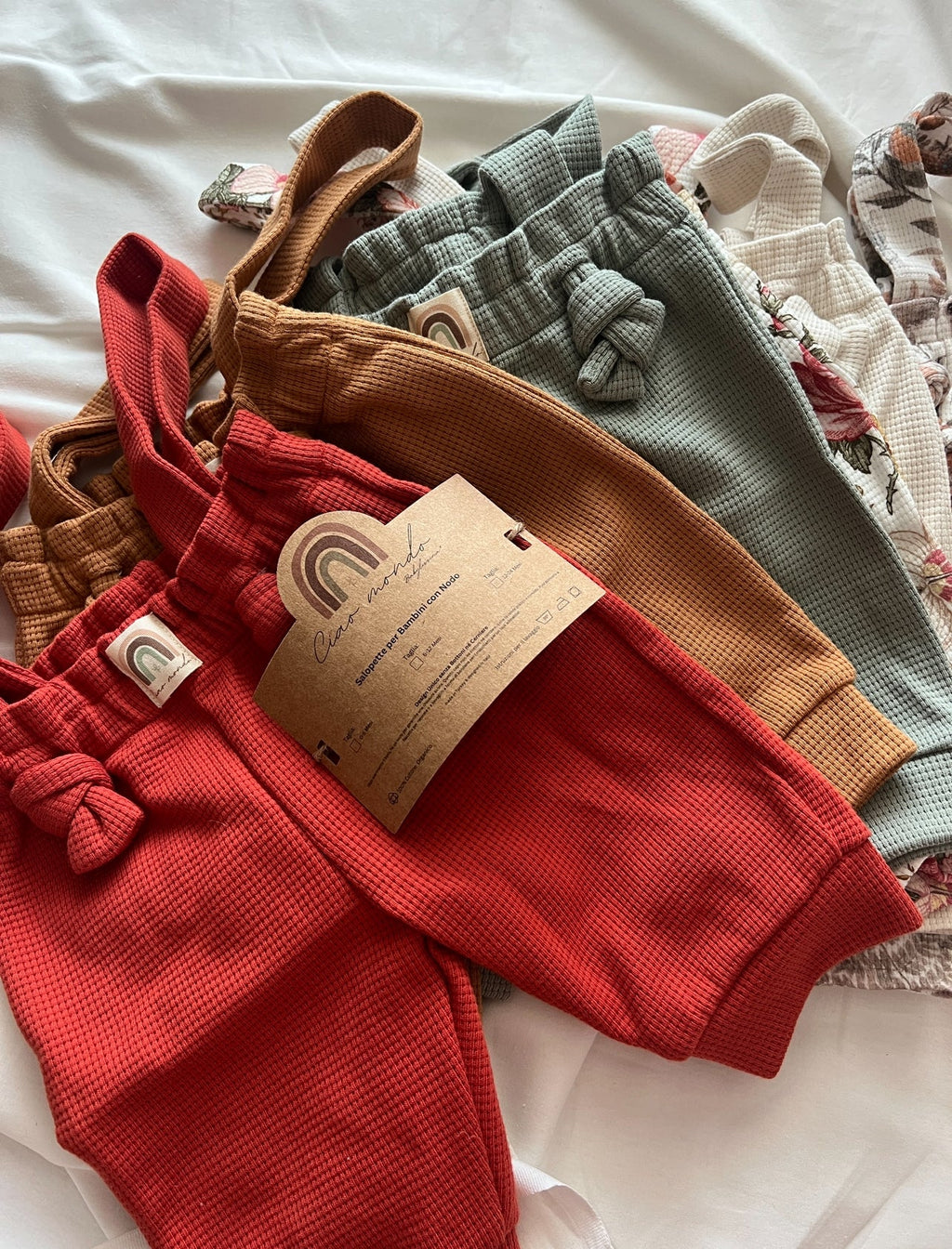 Salopette con Nodo Ciao Mondo by Babylissima