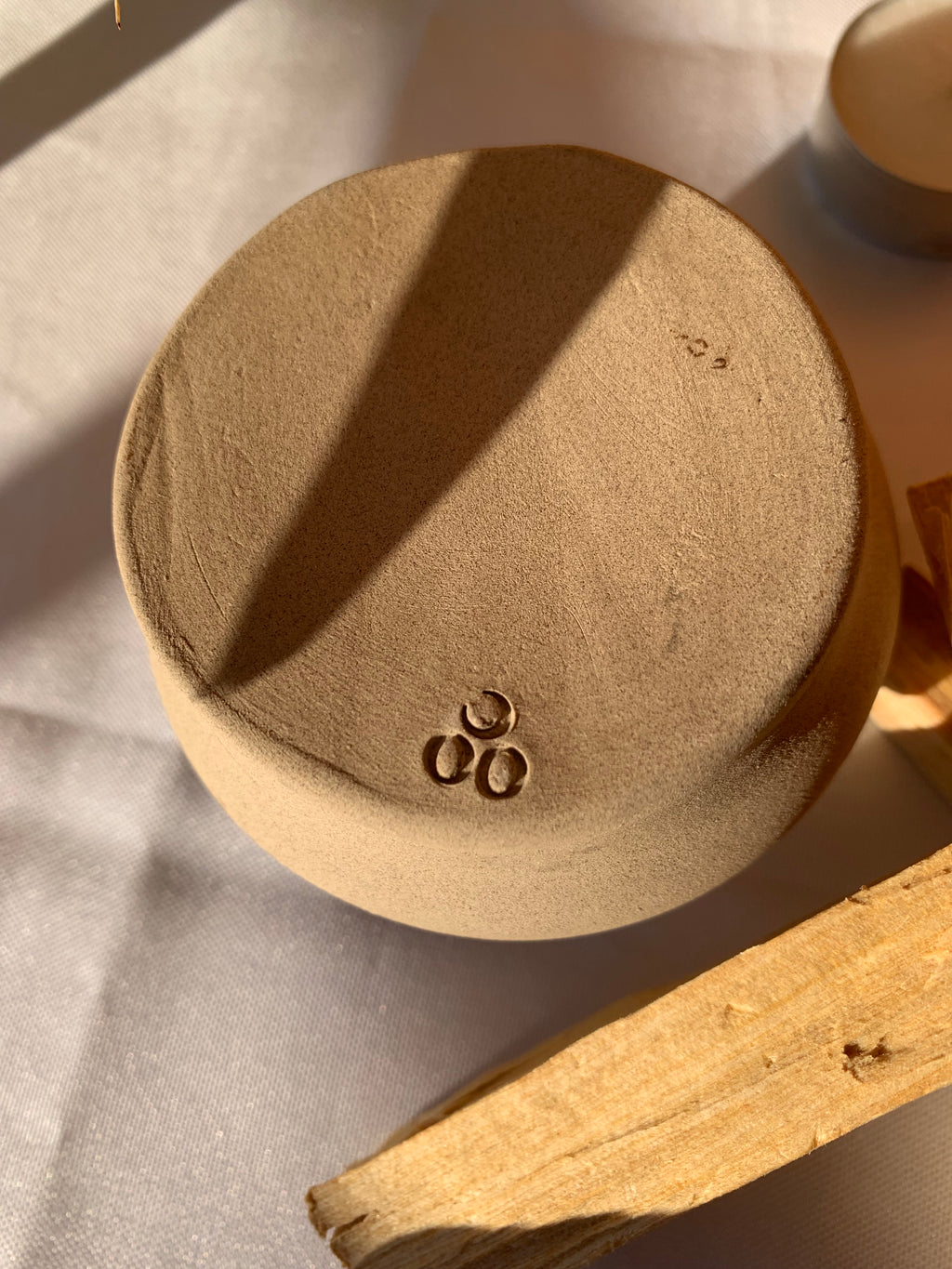 Caramel | Deep Blue Watercolor