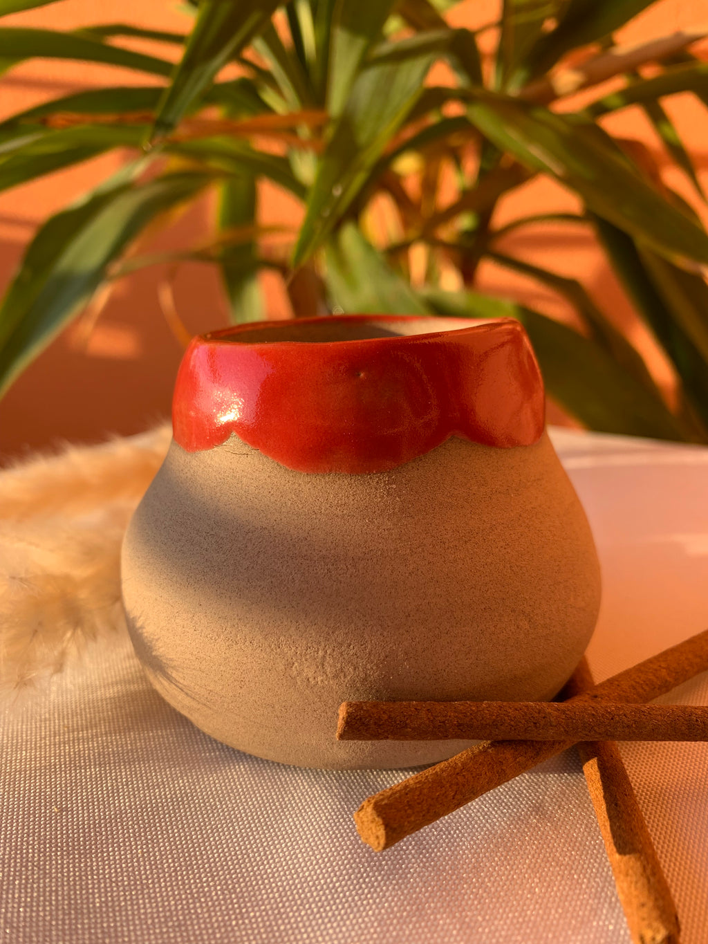 Caramel | Red Flower