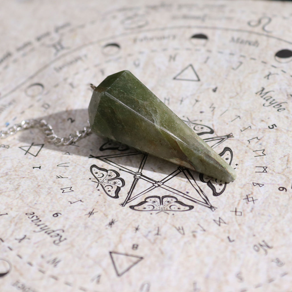 Ancient Witch Spell Incense + Aventurine Pendulum | Prosperity