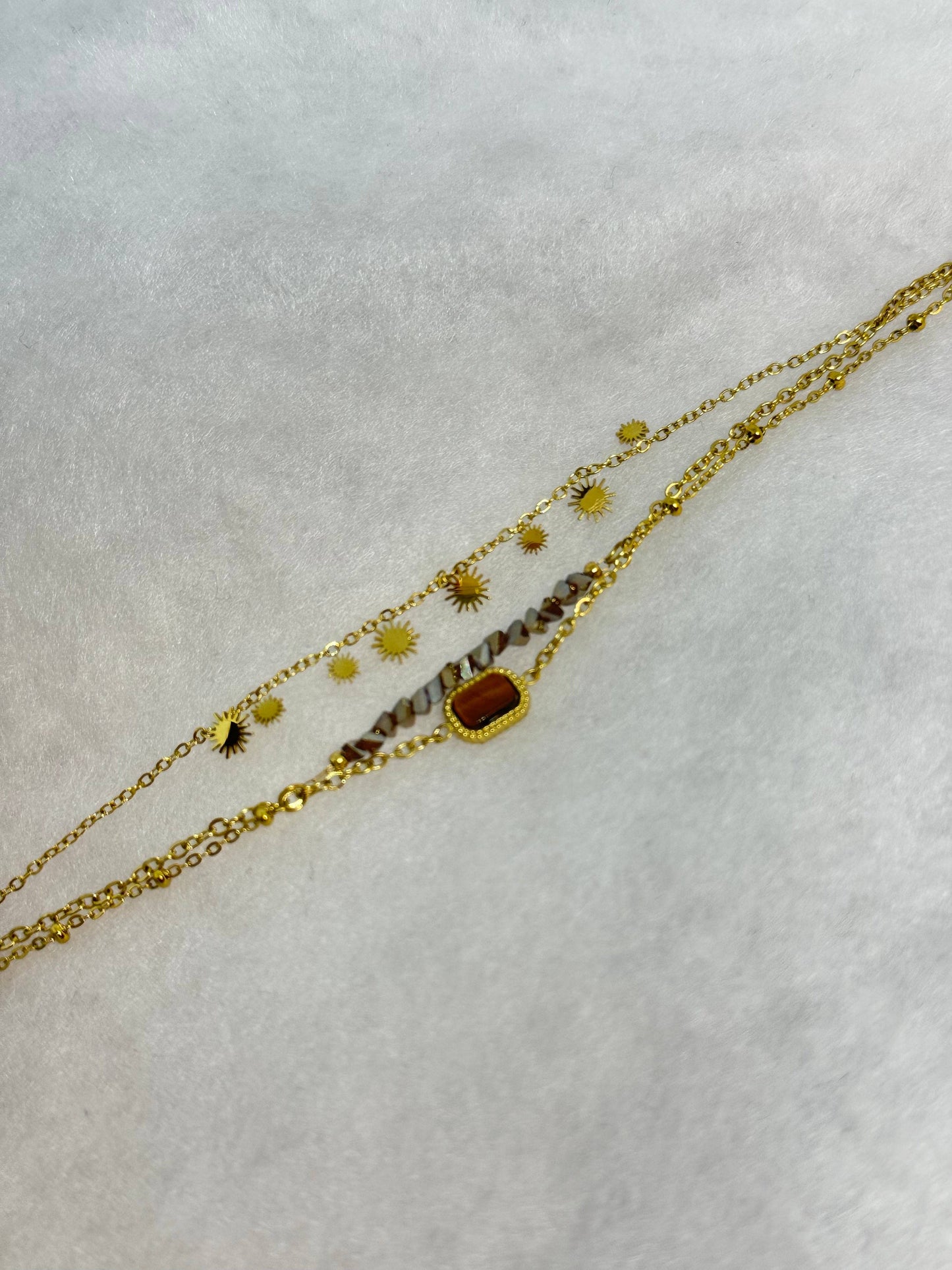 BRACCIALE CON PIETRE NATURALI